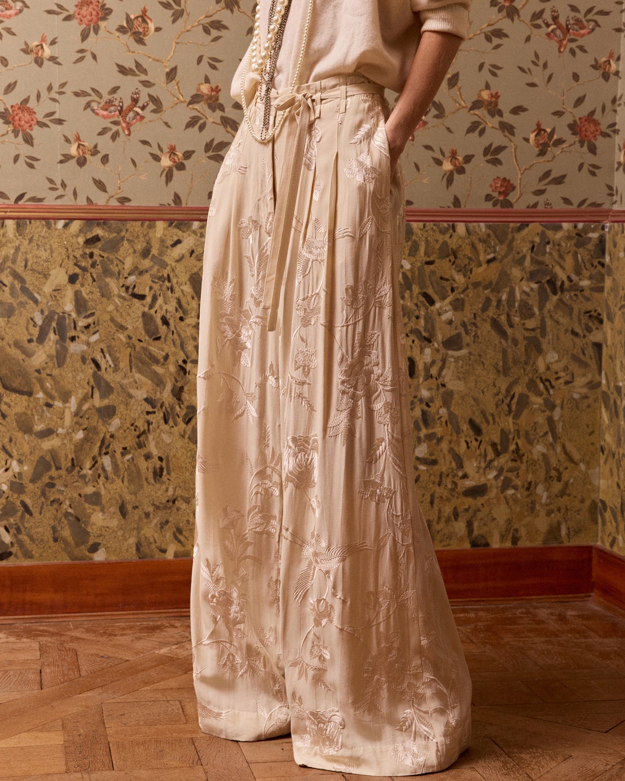 Fully Trousers - Ecru - Image 3