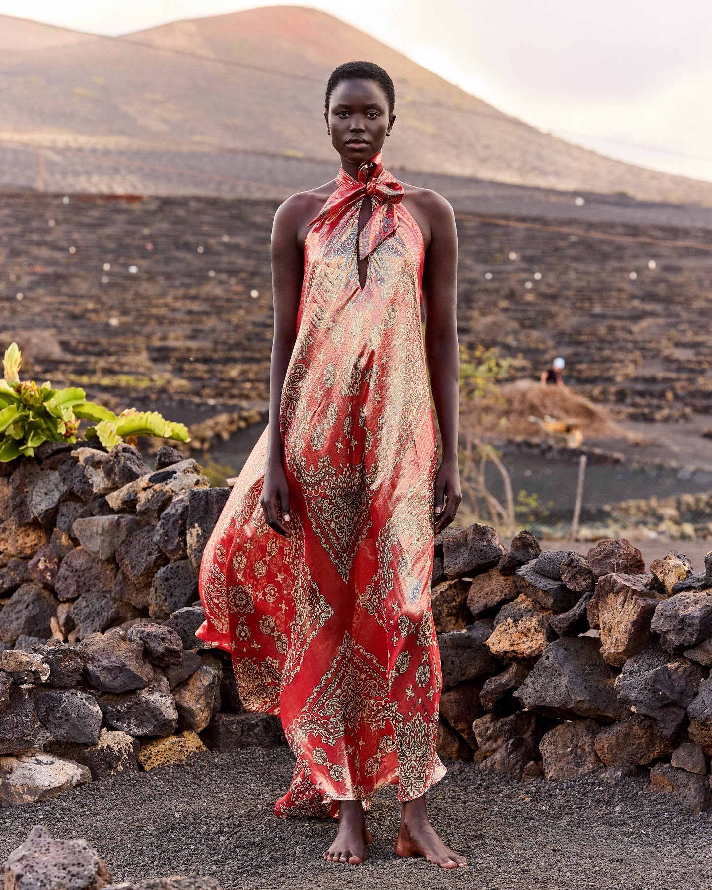 Robe Gary - Rouge