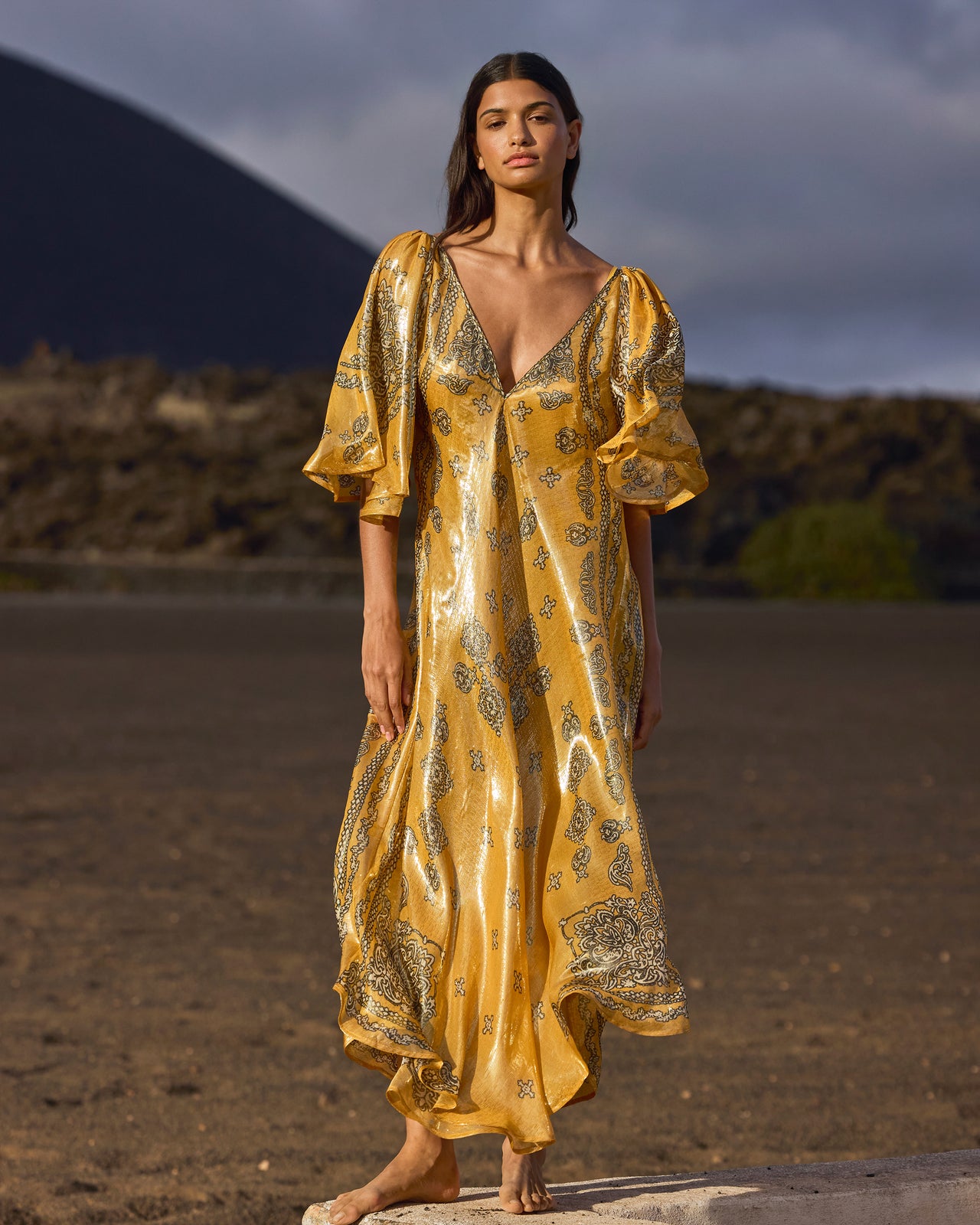 Robe Gita - Jaune - Image 6