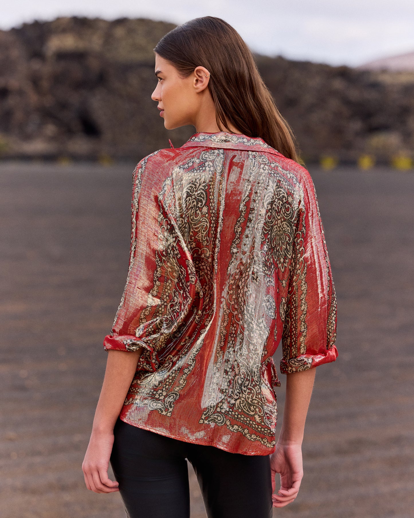Chemise Glamour - Rouge