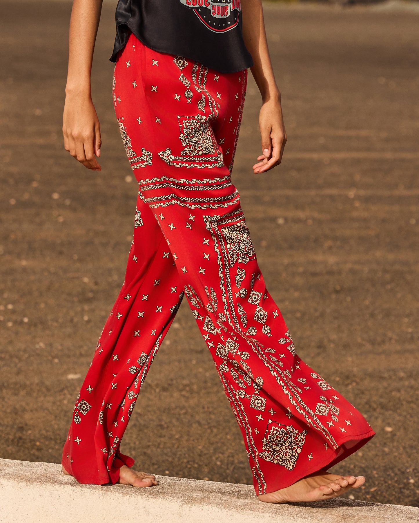 Pantalon Gulia - Rouge