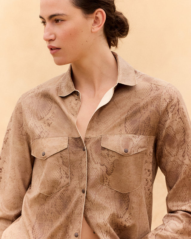 Chemise Hall - Beige - Image 2