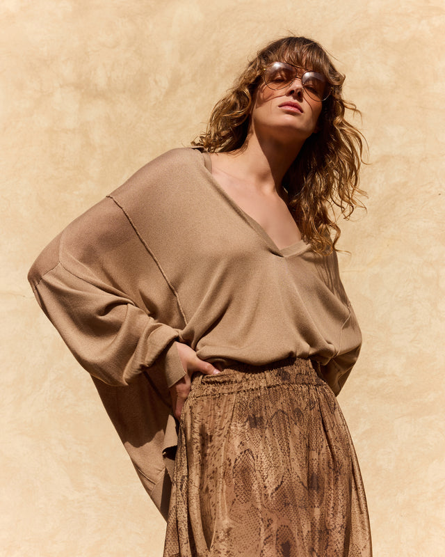 Pull Heather - Beige - Image 3