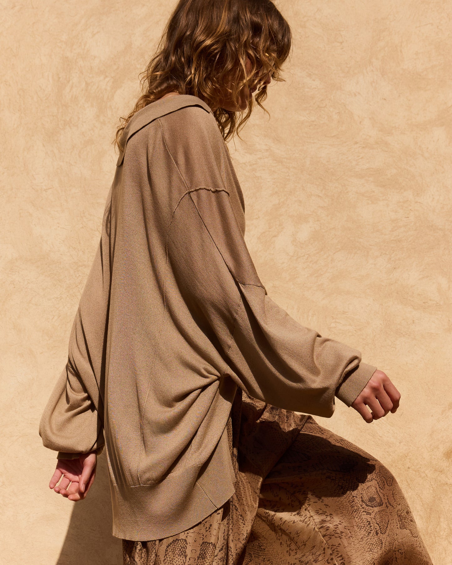 Pull Heather - Beige