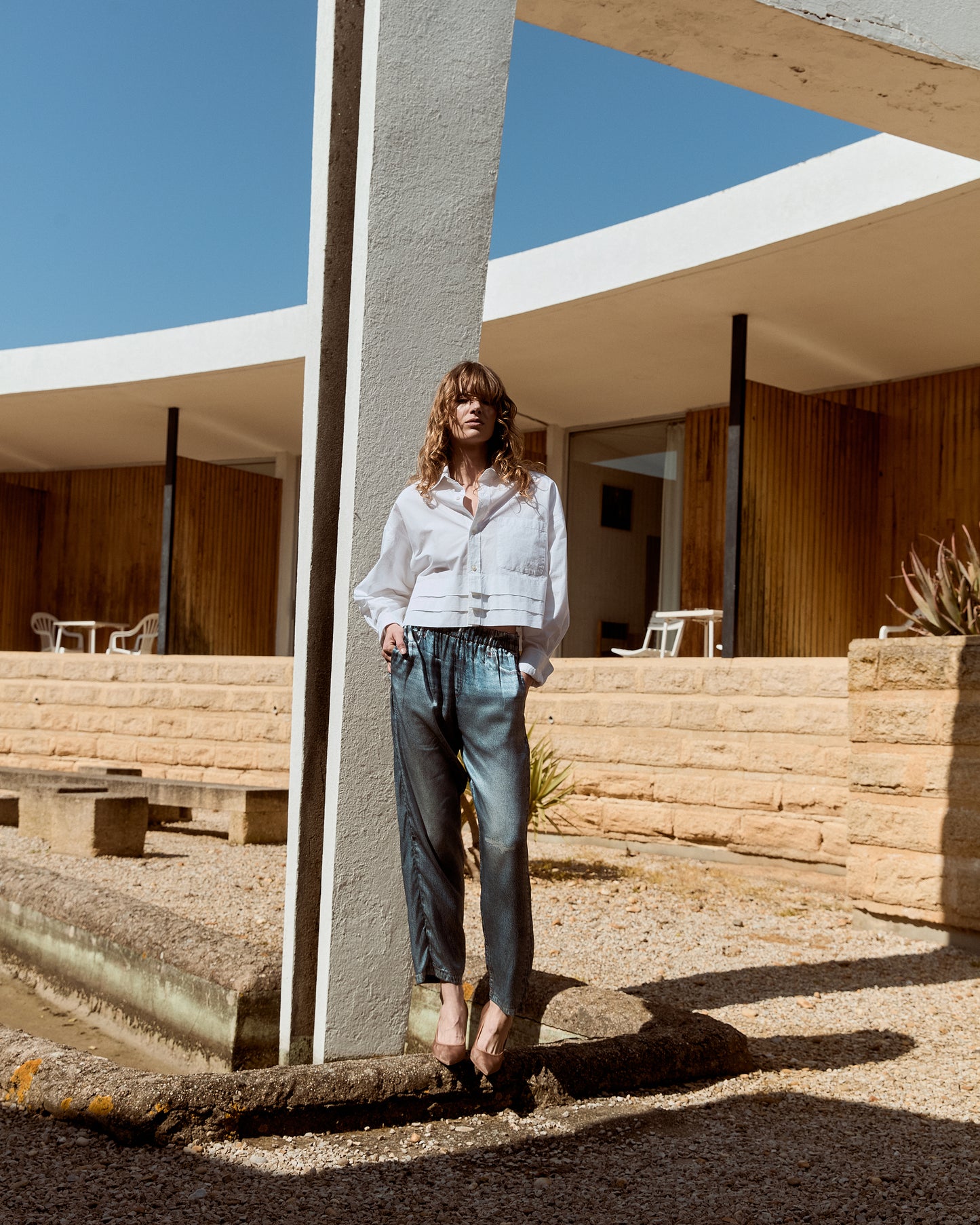 Pantalon Imina - Bleu