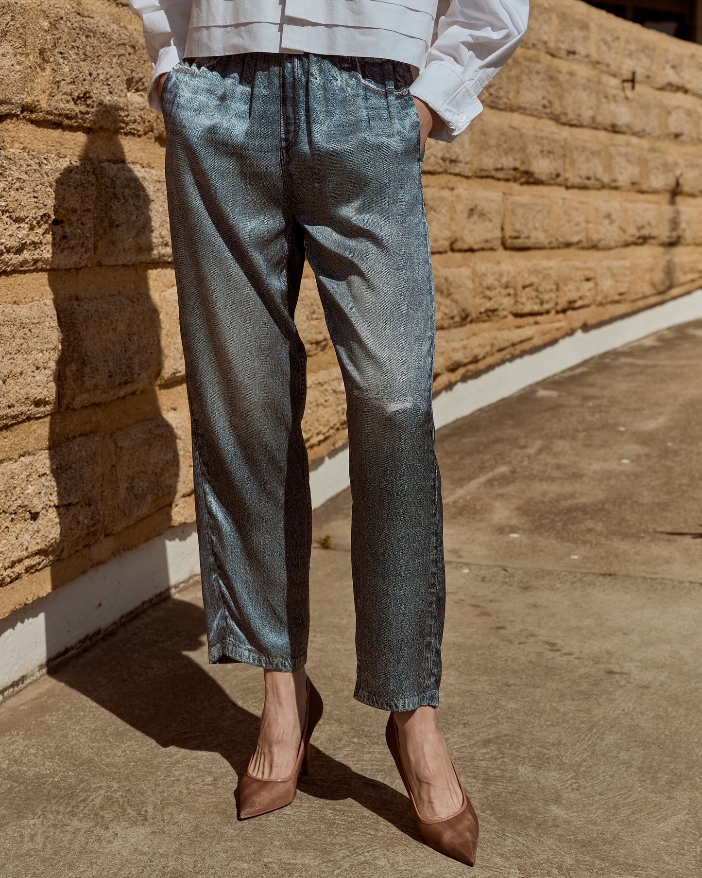 Pantalon Imina - Bleu