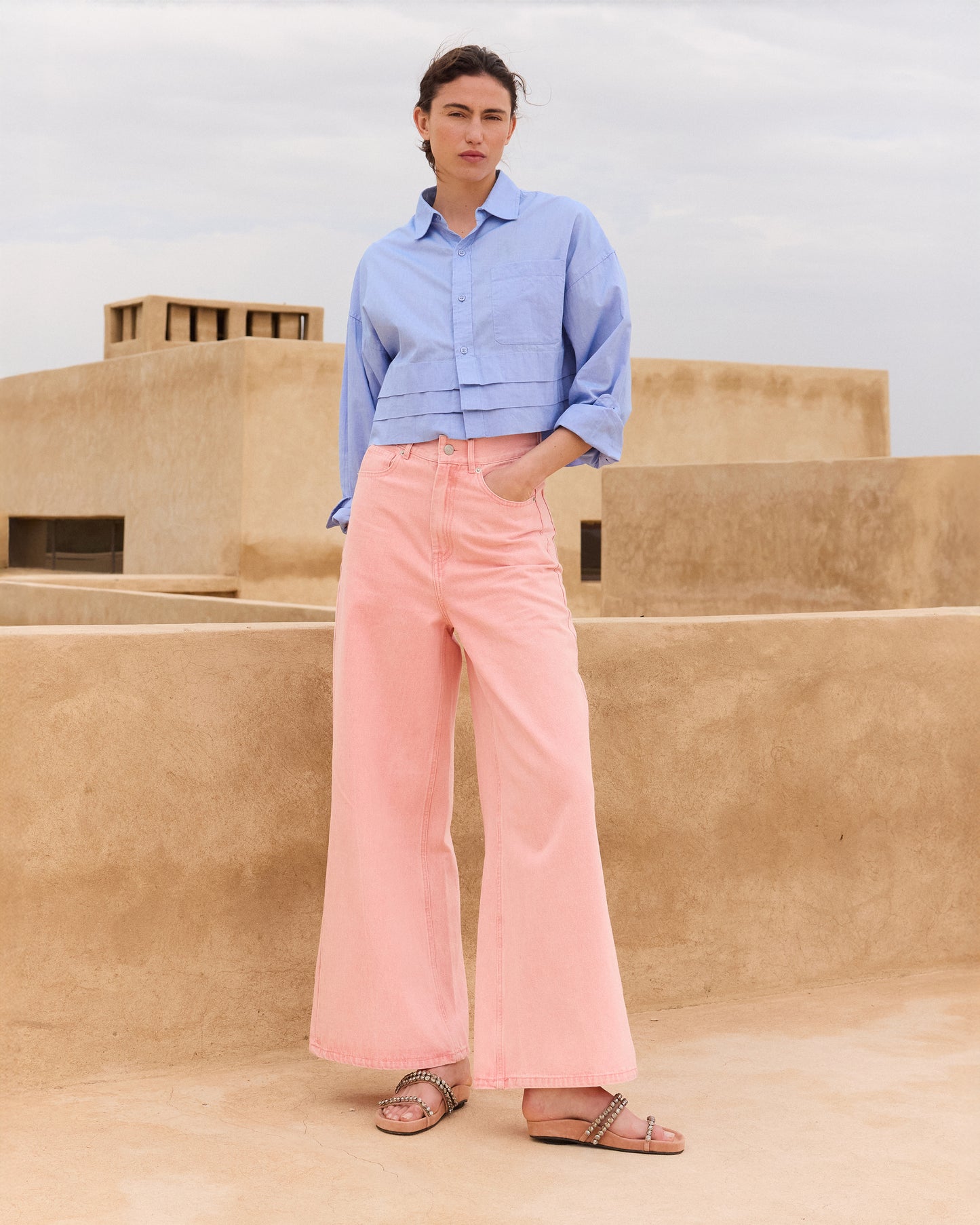 Pantalon Jivi - Rose
