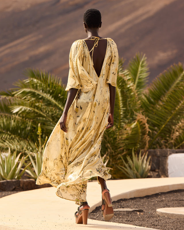 Robe Julia - Jaune - Image 3