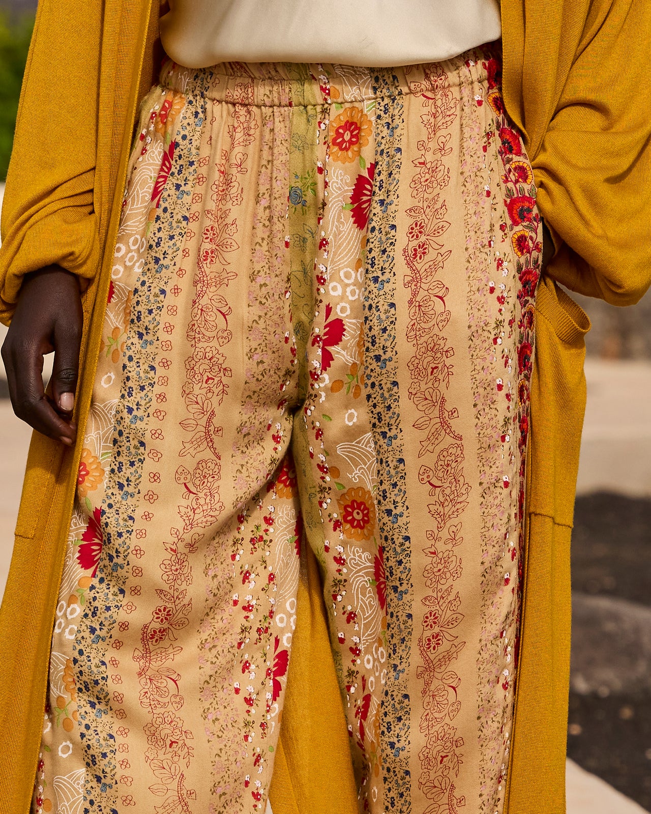Pantalon Kali - Jaune - Image 4