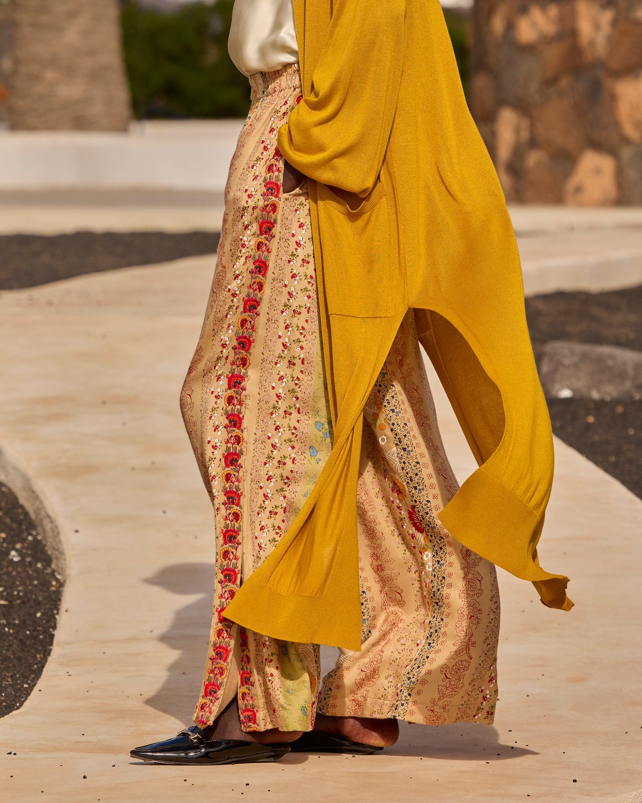 Pantalon Kali - Jaune - Image 5