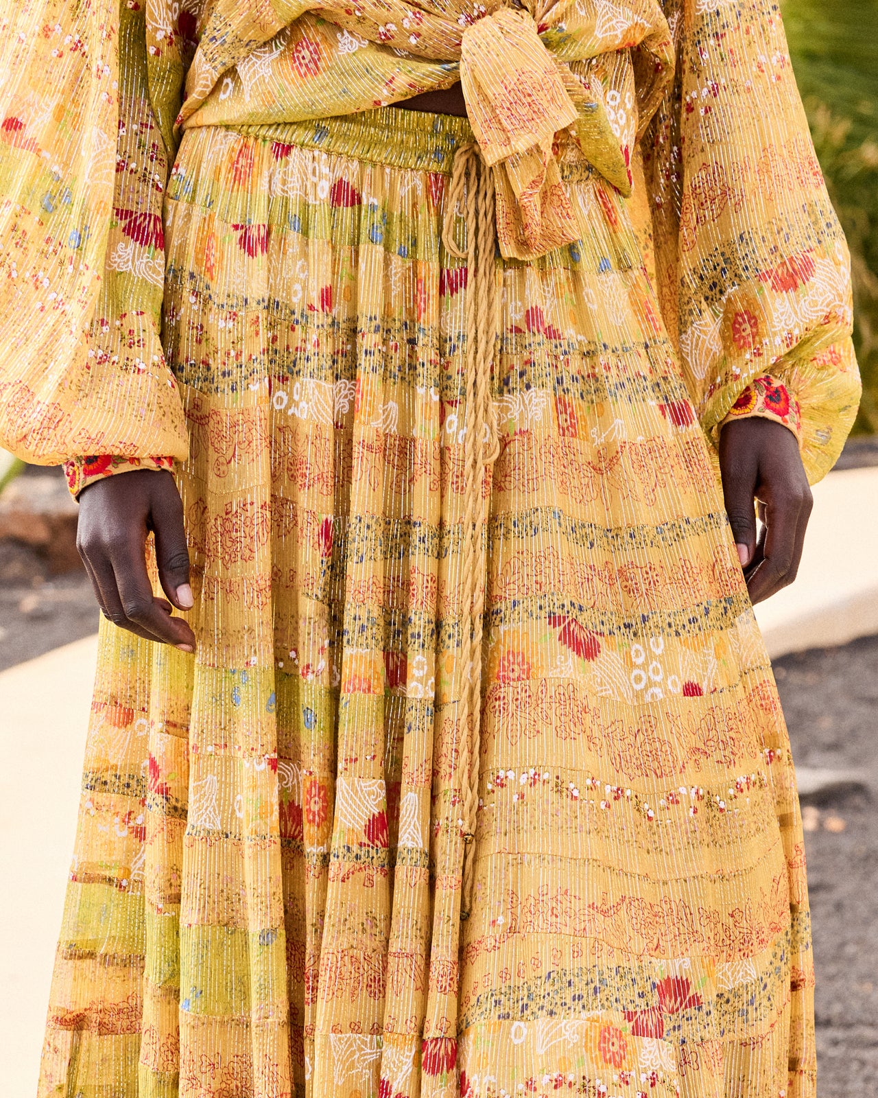 Kaligari Skirt -  Yellow - Image 3