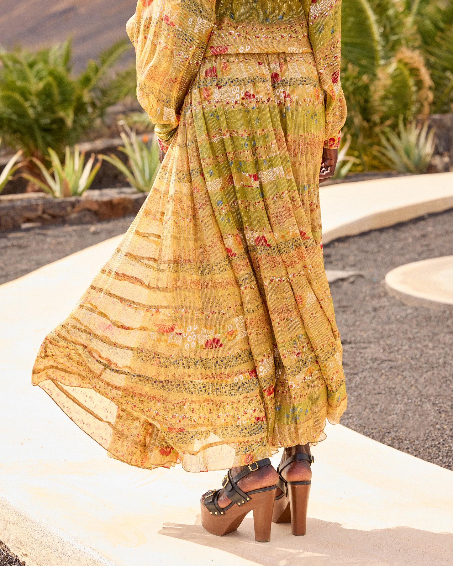 Kaligari Skirt -  Yellow