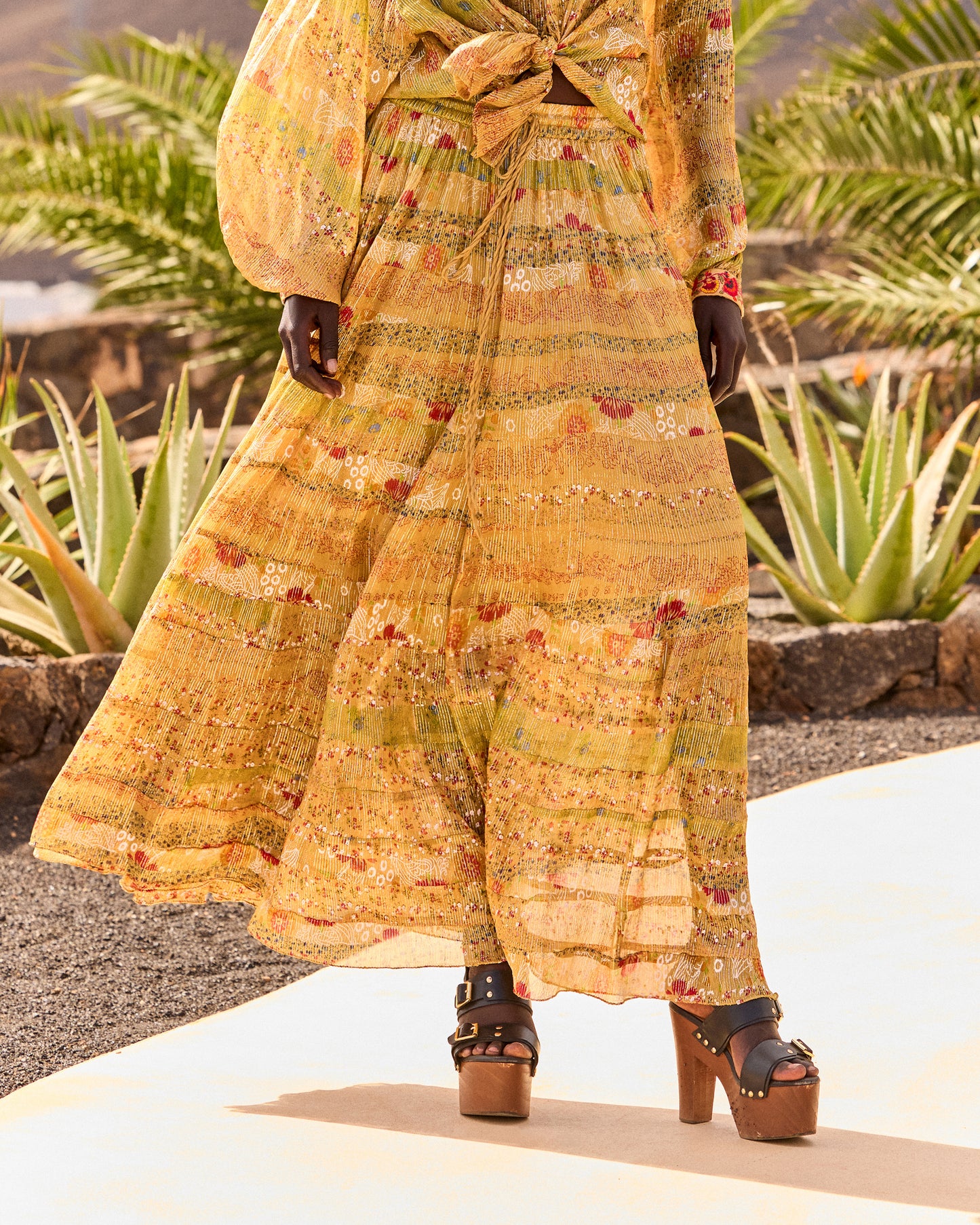 Kaligari Skirt -  Yellow