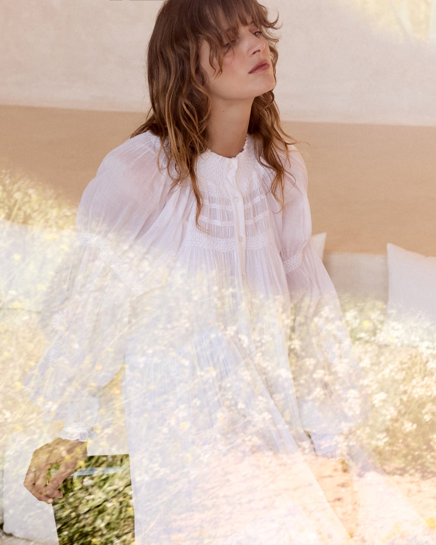 Robe Langelique - Blanc