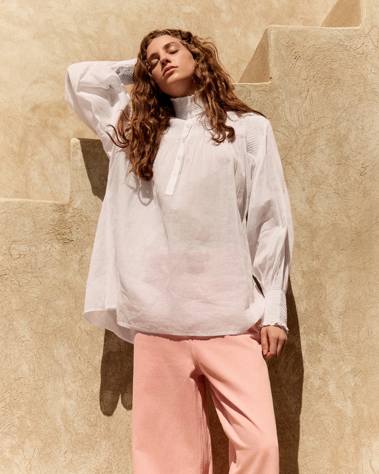 Blouse Le Plessis - Blanc - Image 1
