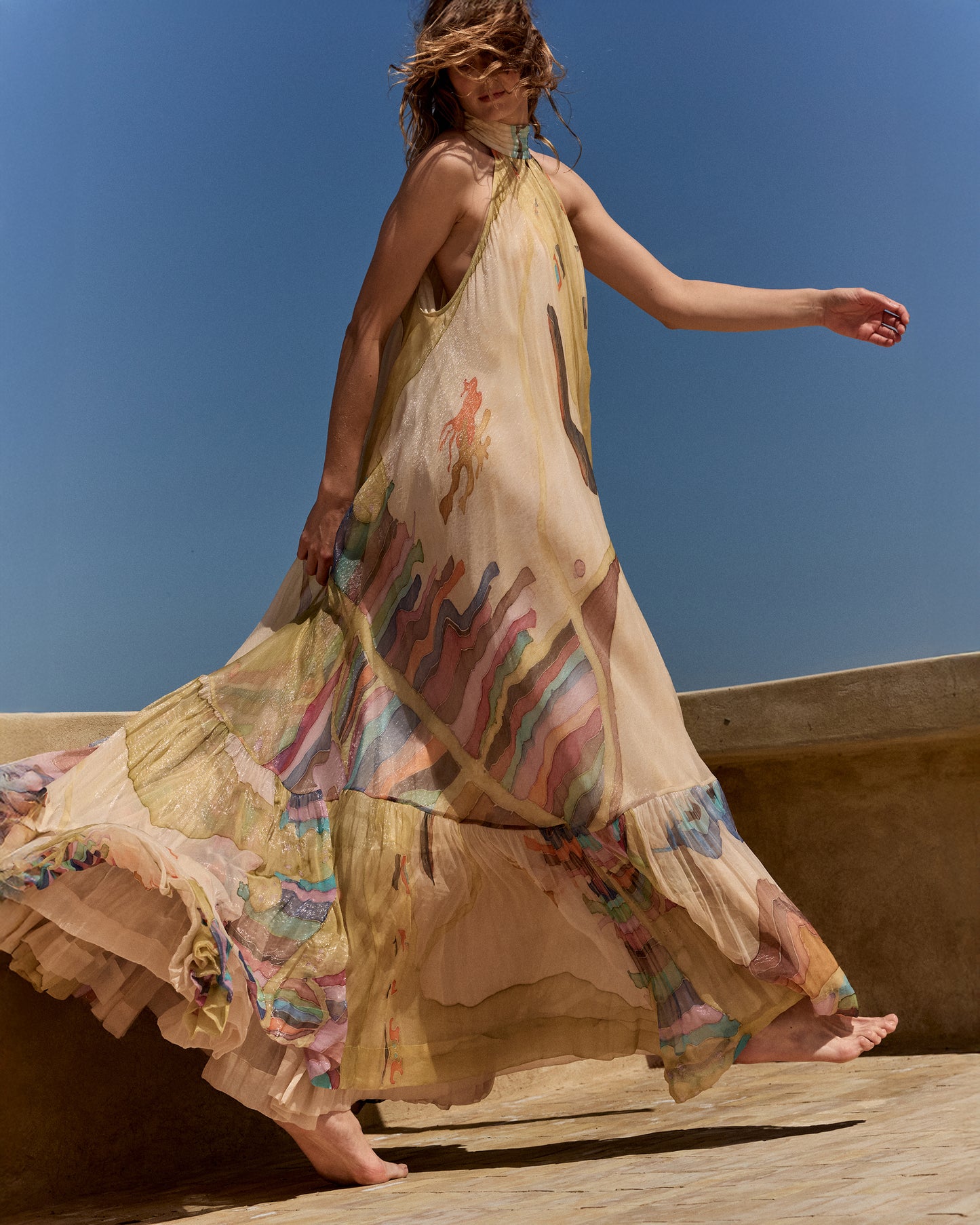 Robe Malar - Jaune