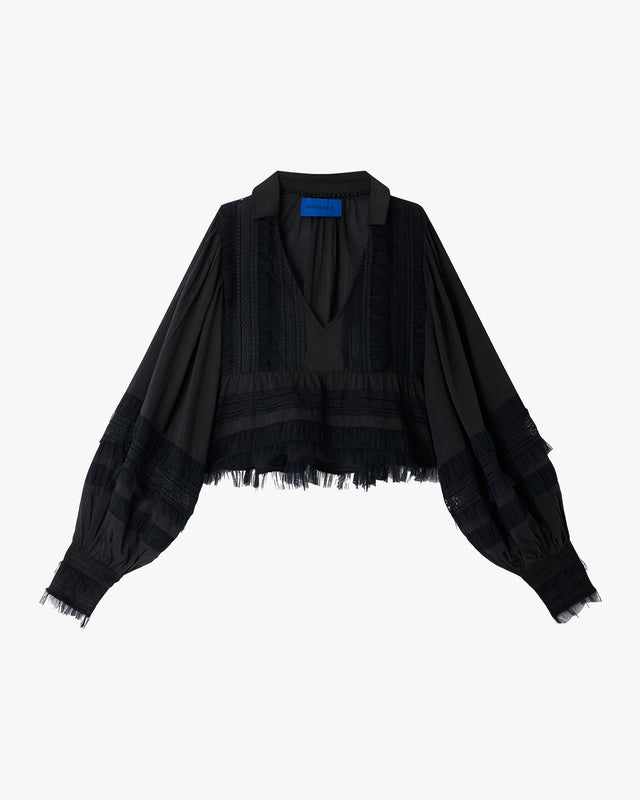 Blouse Melody - Noir - Image 1