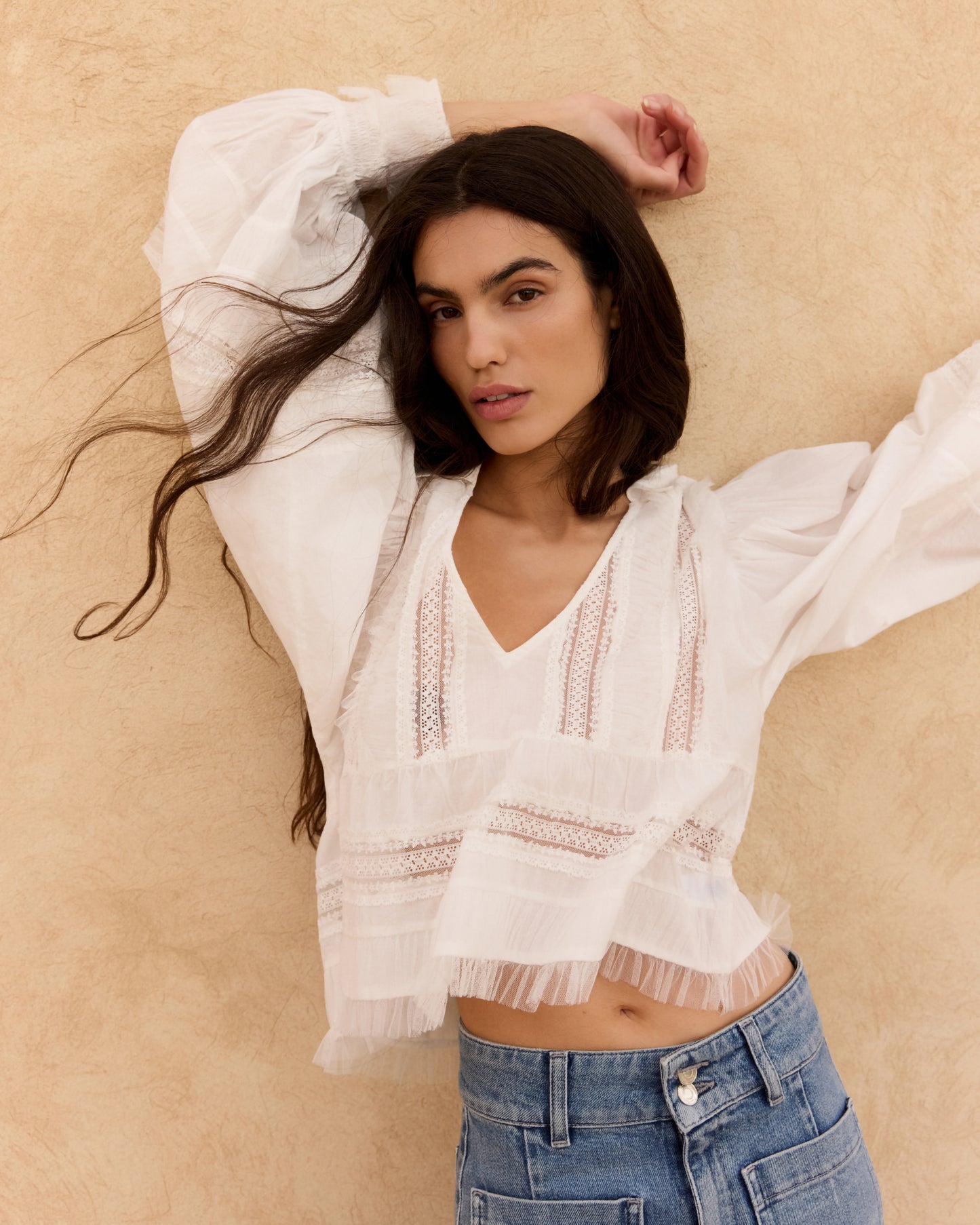 Blouse Melody - Blanc