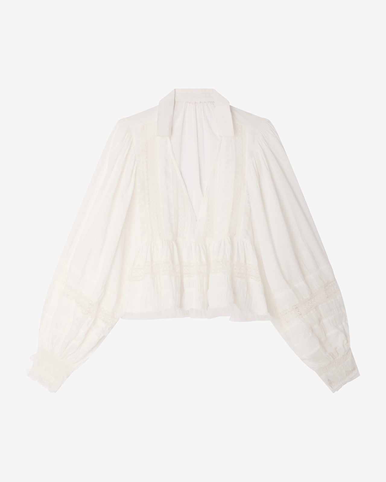 Blouse Melody - Blanc - Image 10