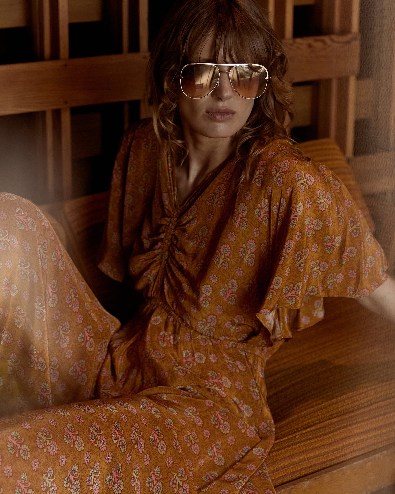 Robe Rebecca - Orange - Image 4