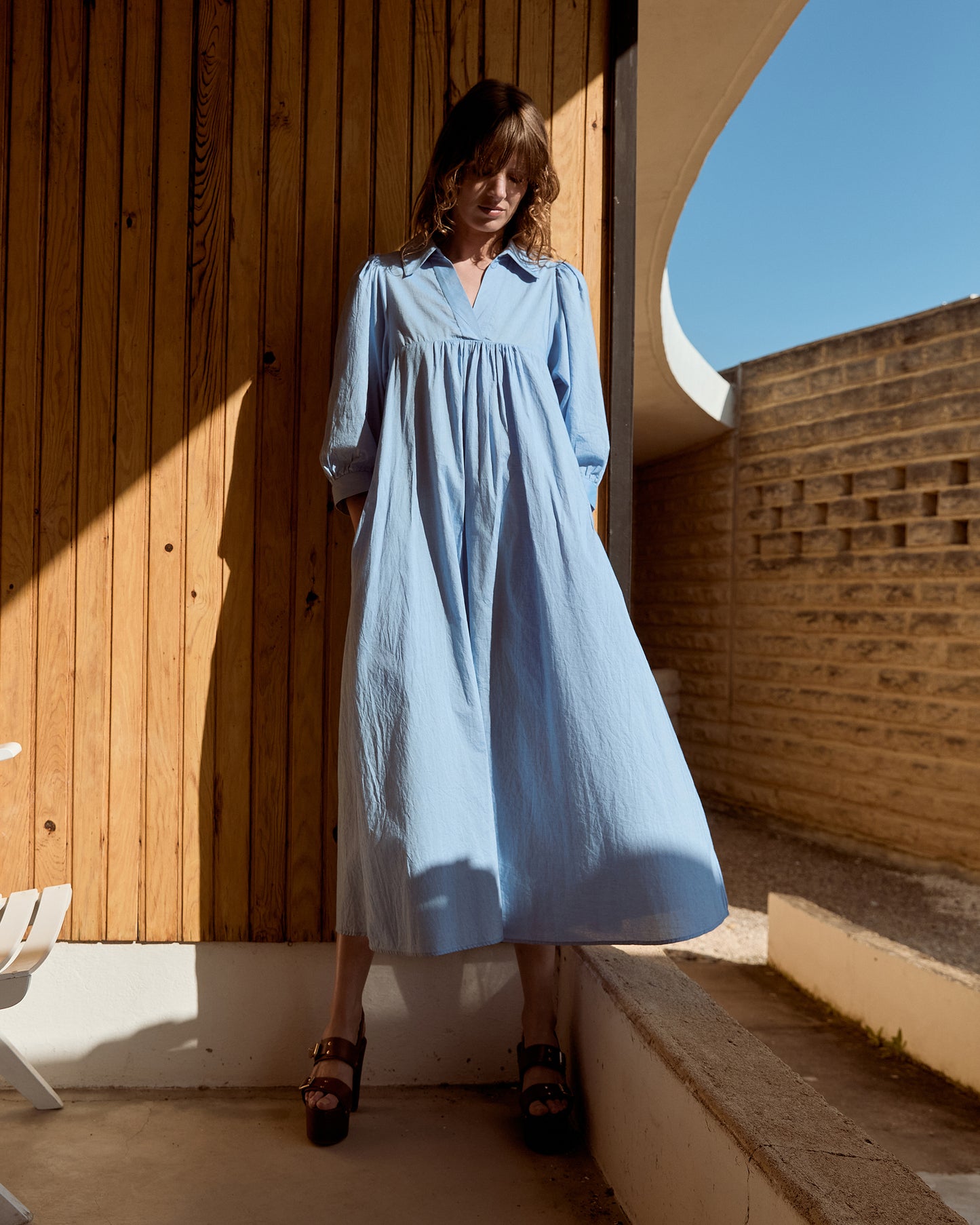 Robe Sessim - Bleu