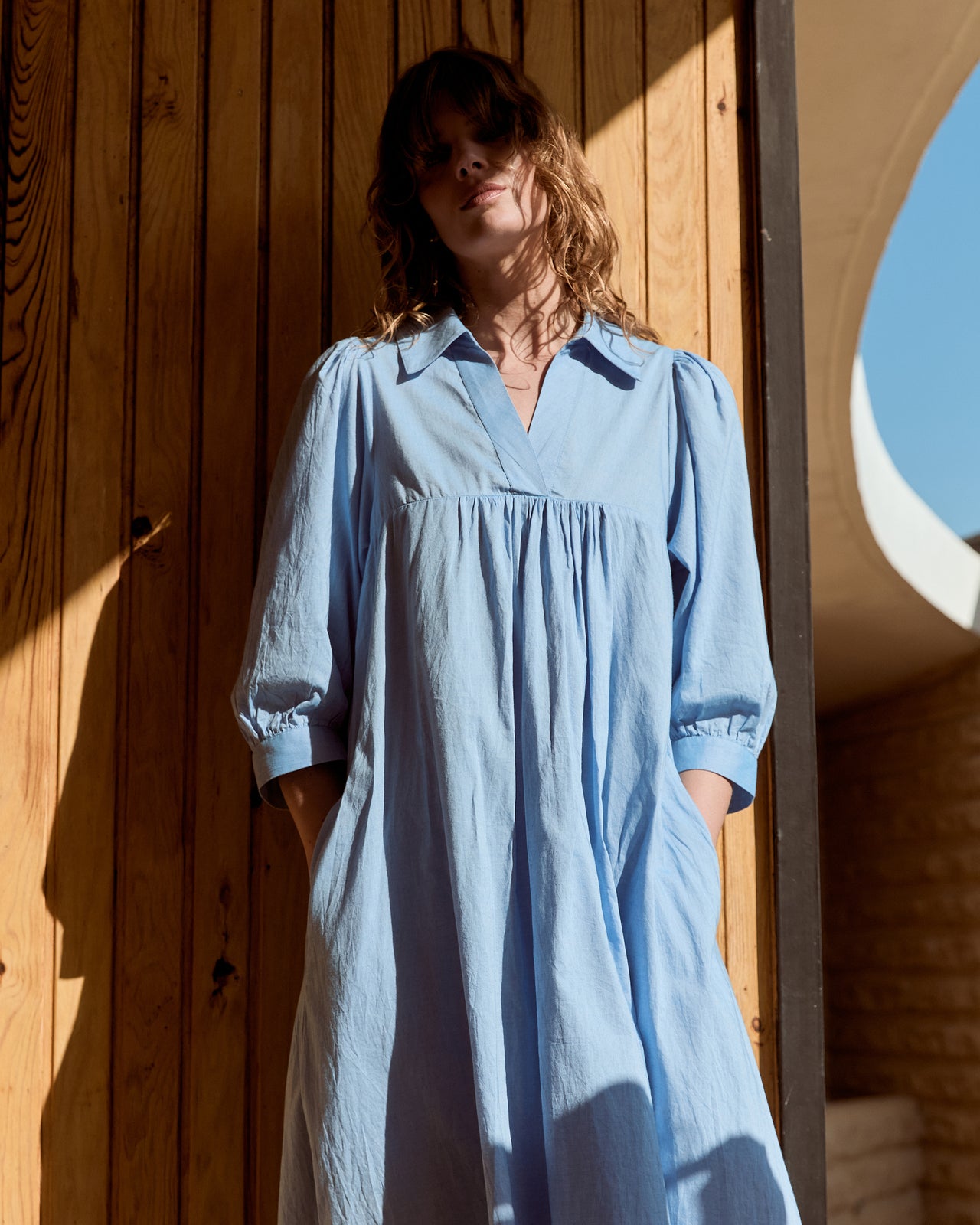 Robe Sessim - Bleu - Image 4