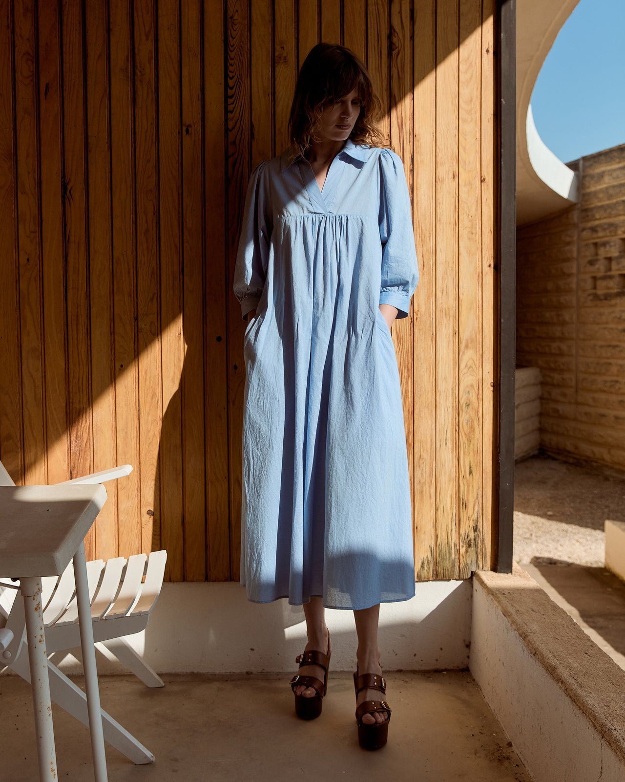 Robe Sessim - Bleu - Image 5