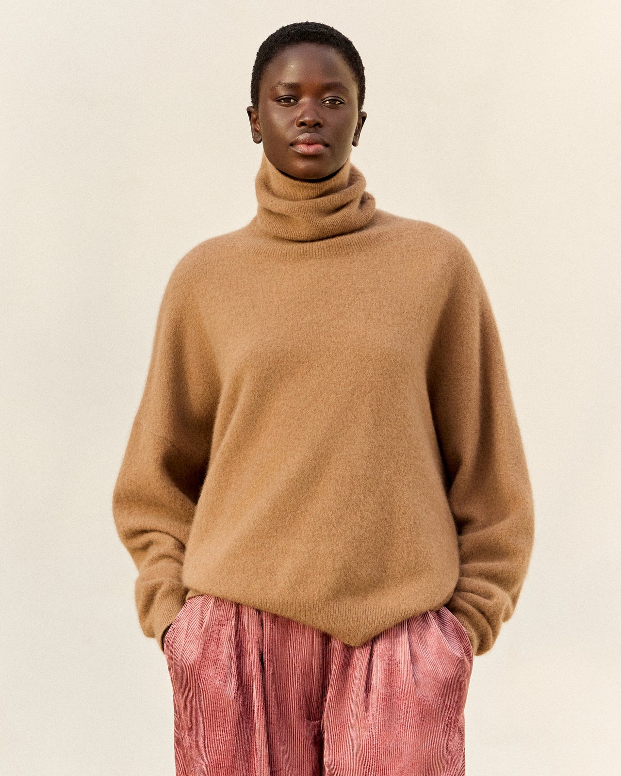 Smaya Sweater - Taupe - Image 1