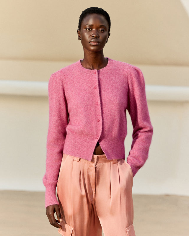 Smit Cardigan - Mauve - Image 1