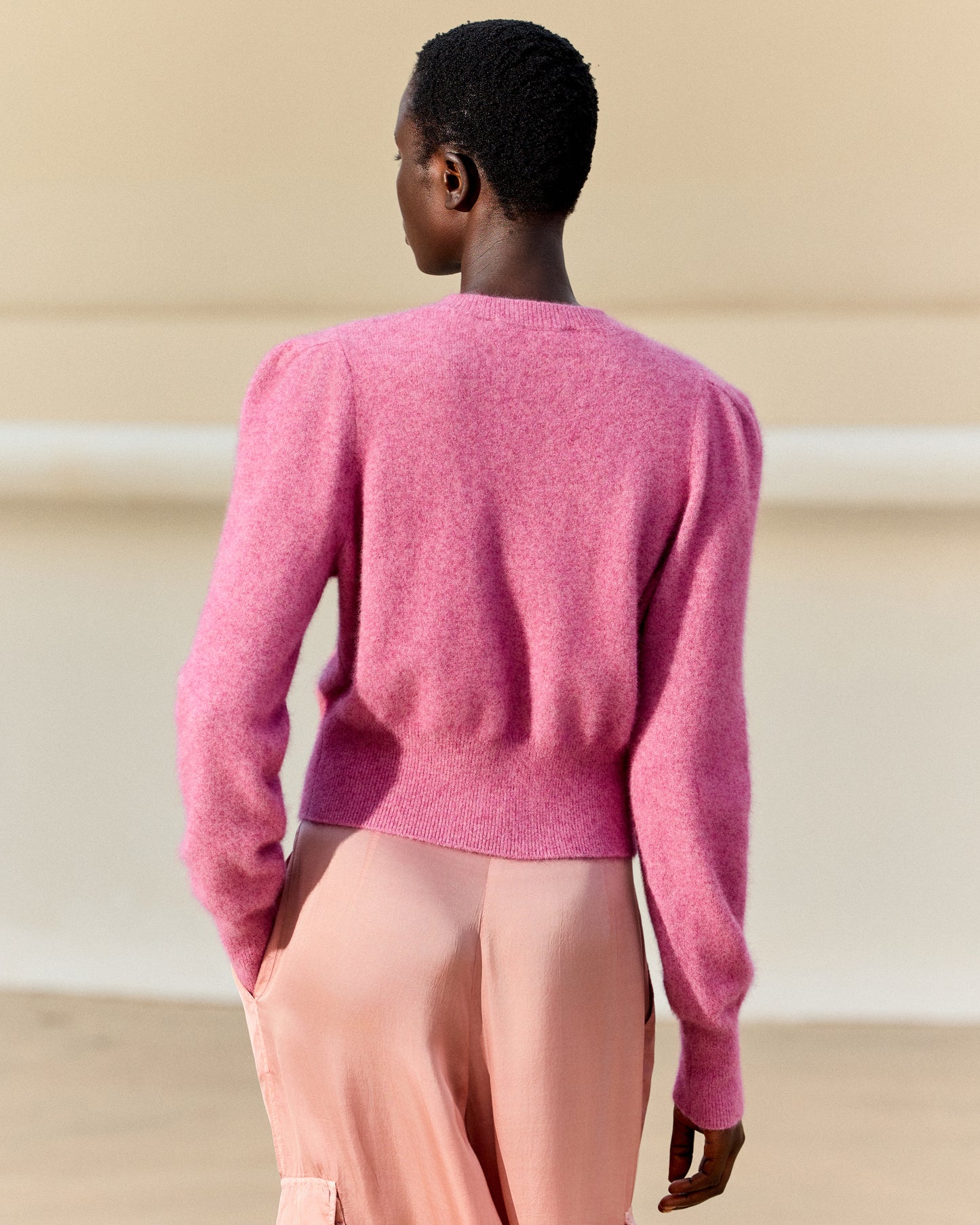 Smit Cardigan - Mauve