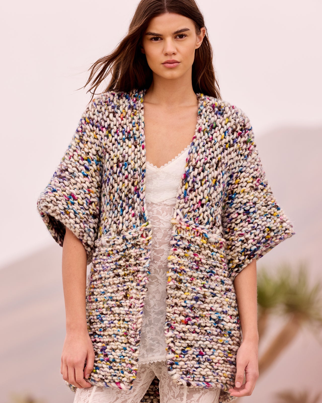 Stami Cardigan -  Pink - Image 3