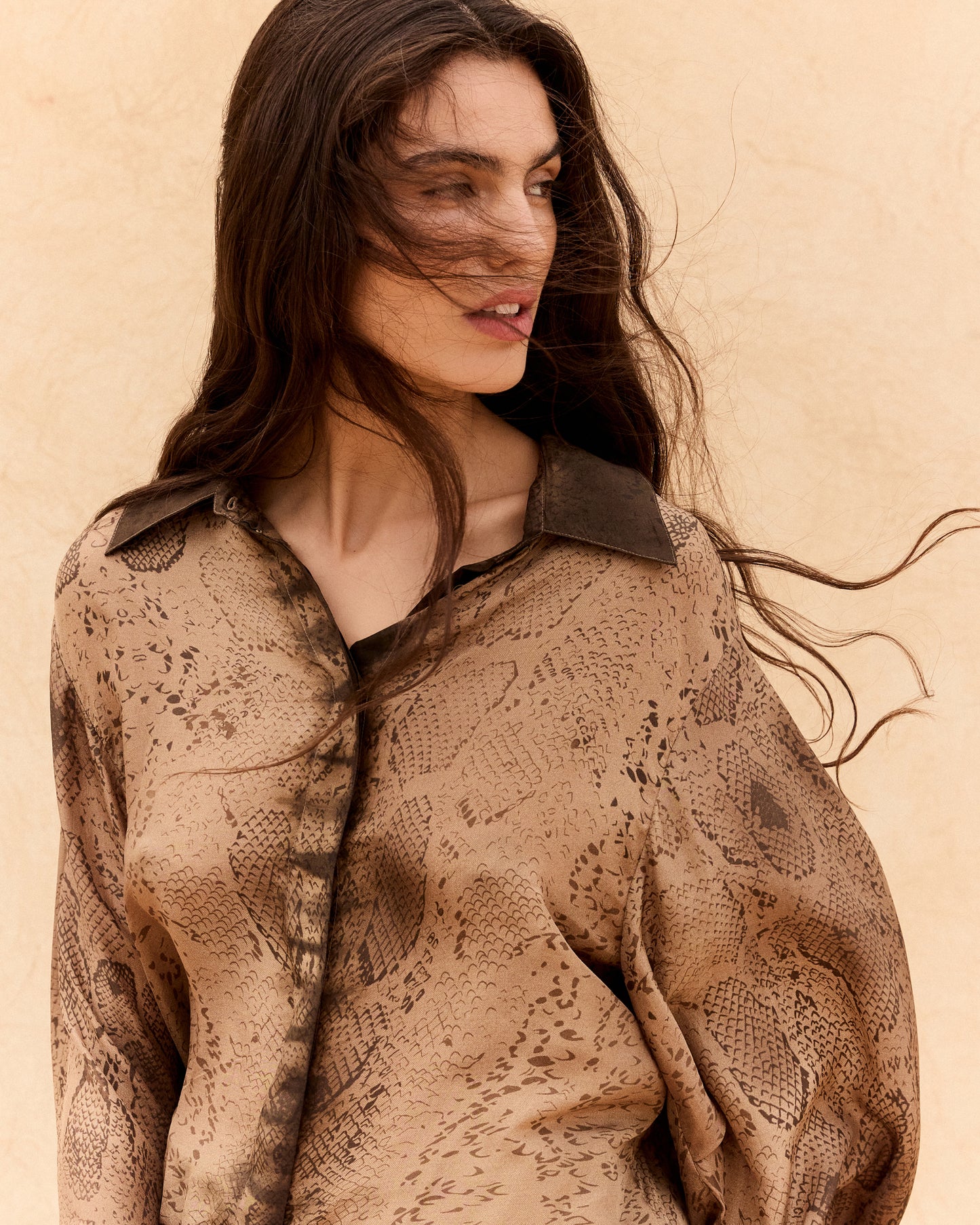 Chemise Thurman - Marron