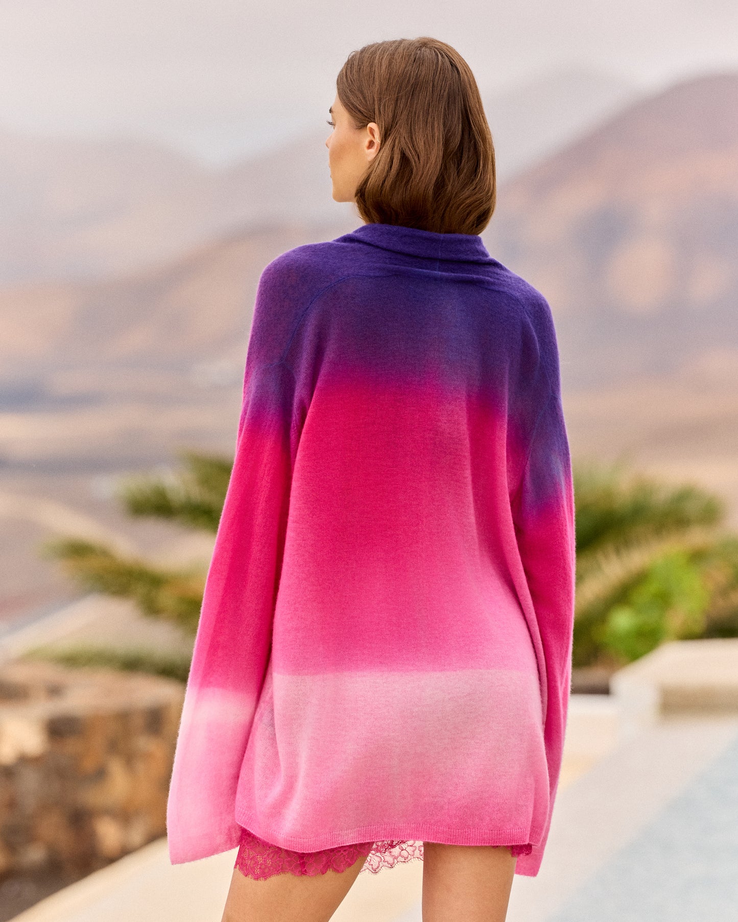 Cardigan Tilak - Rose