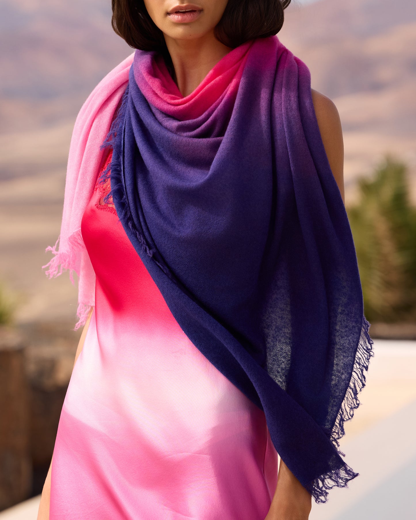Tinku Scarf -  Pink
