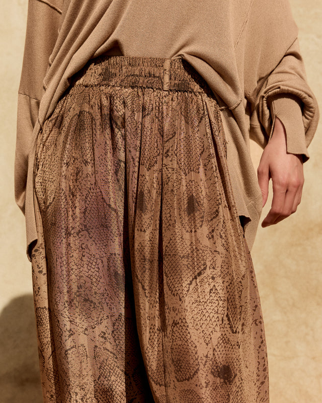 Pantalon Tora - Marron - Image 3