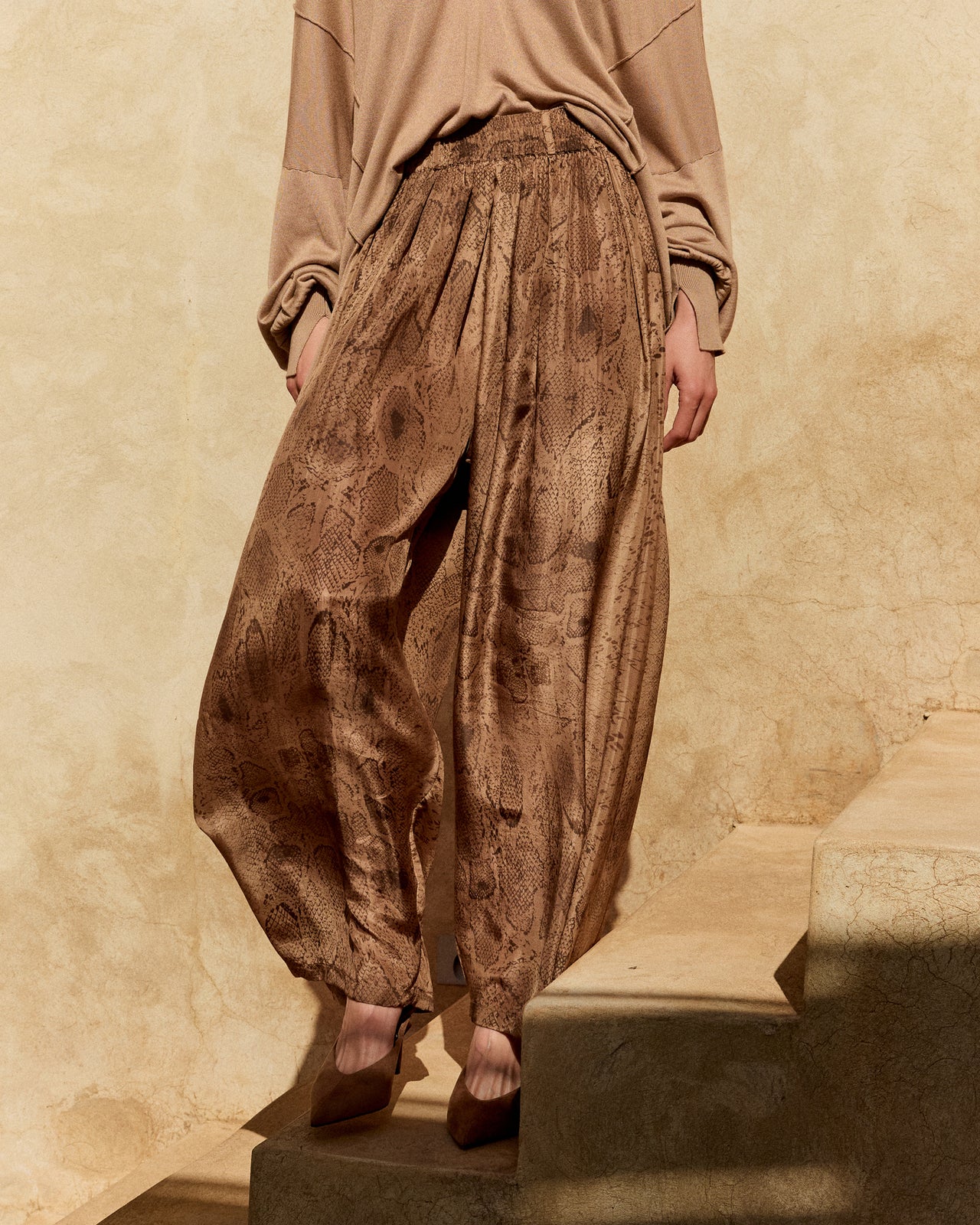 Pantalon Tora - Marron - Image 4