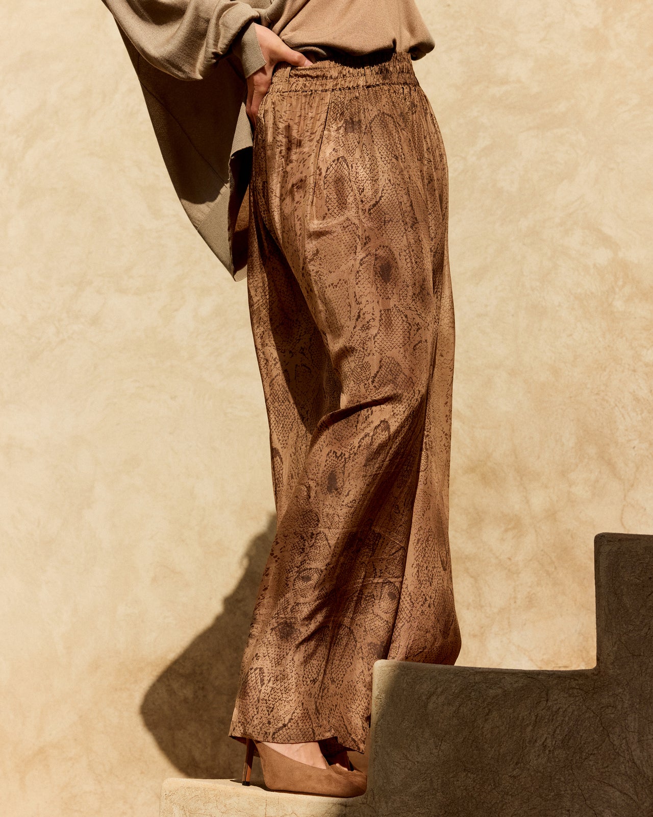 Pantalon Tora - Marron - Image 5