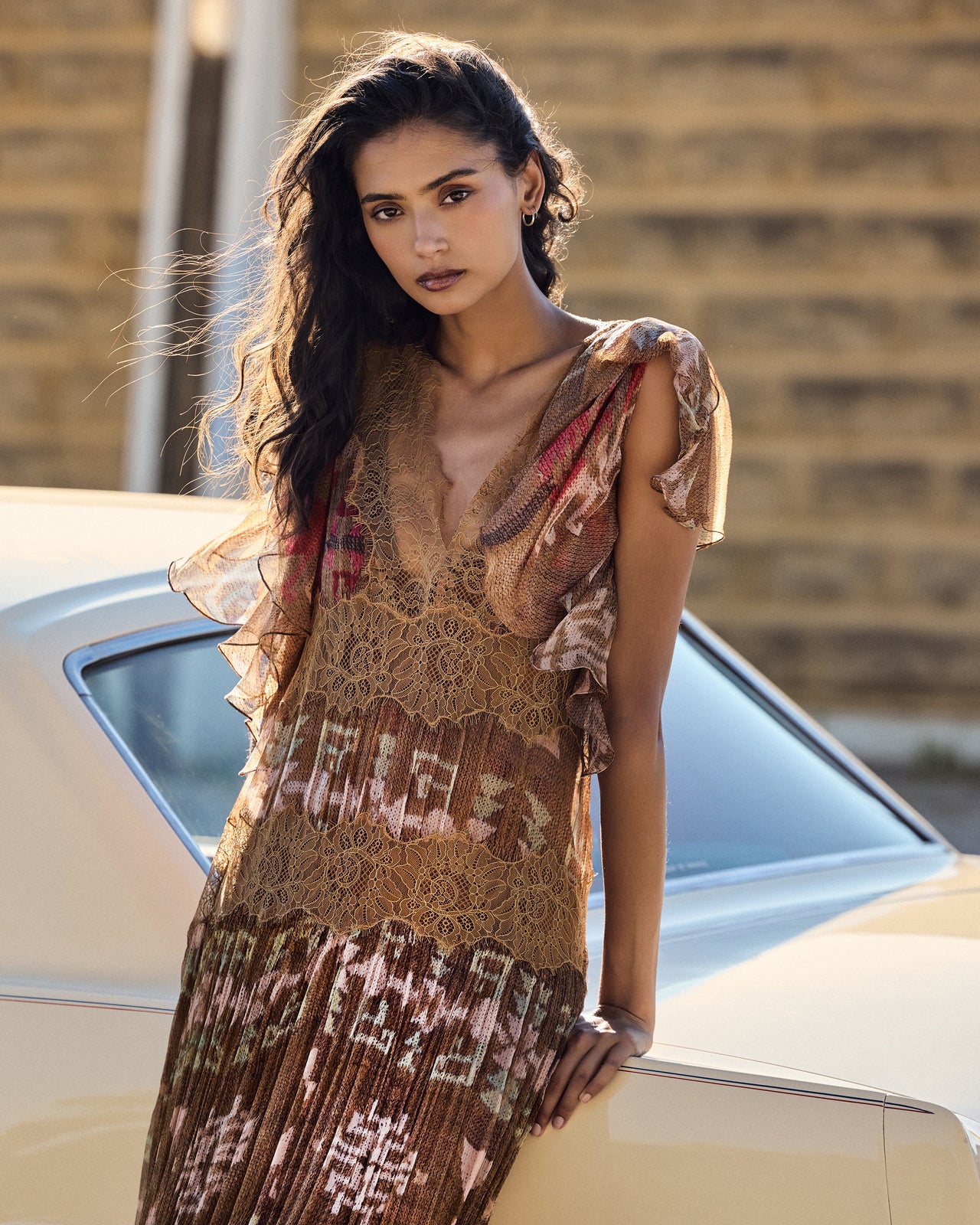Ara Dress - Brown - Image 2