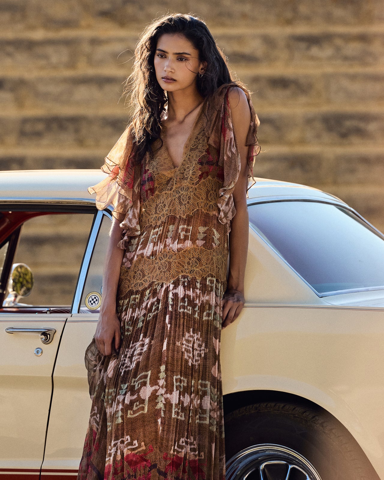 Ara Dress - Brown - Image 3