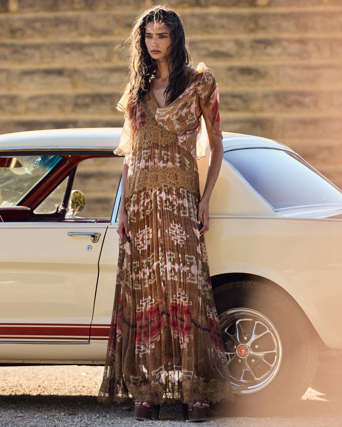 Ara Dress - Brown