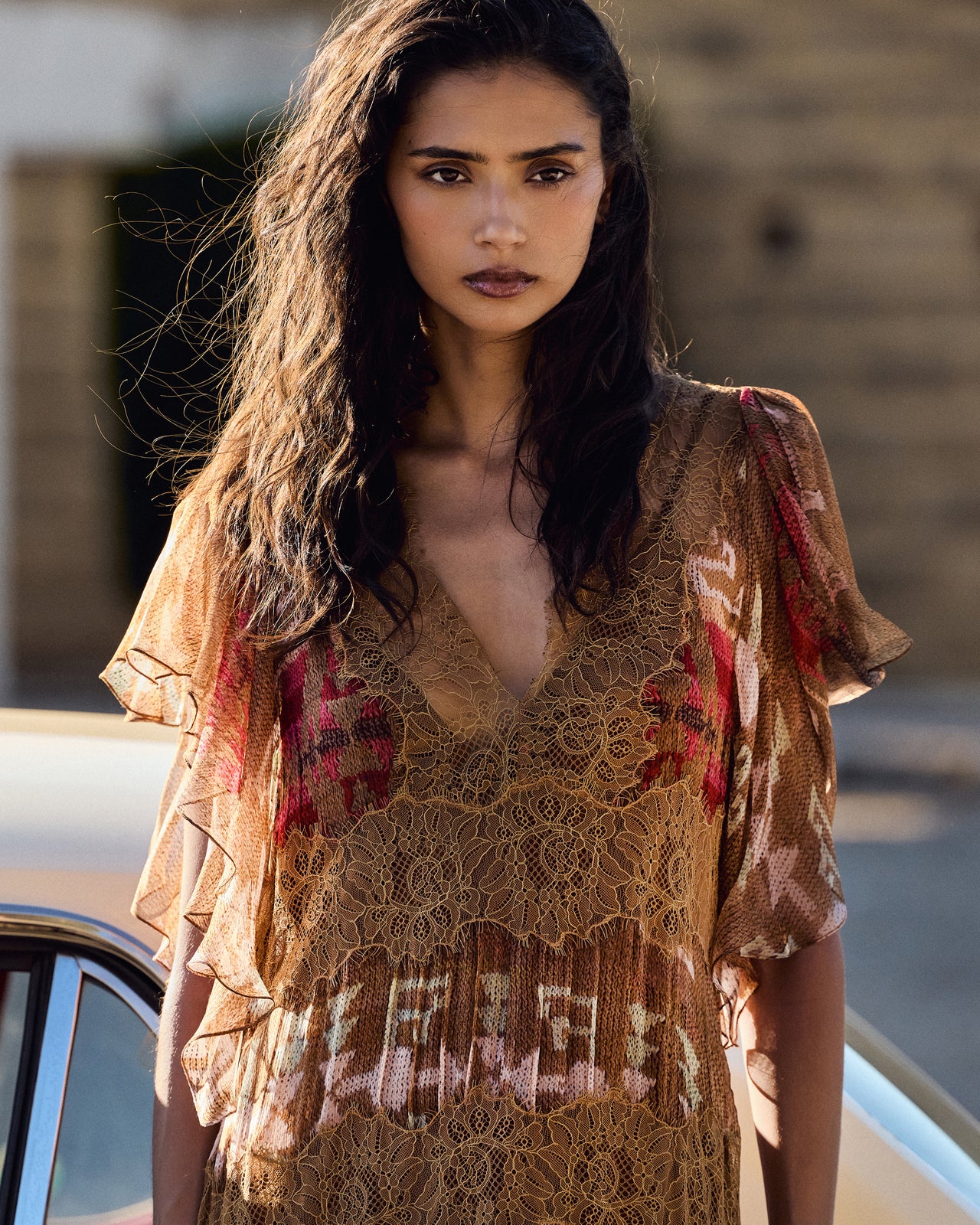 Ara Dress - Brown - Image 5