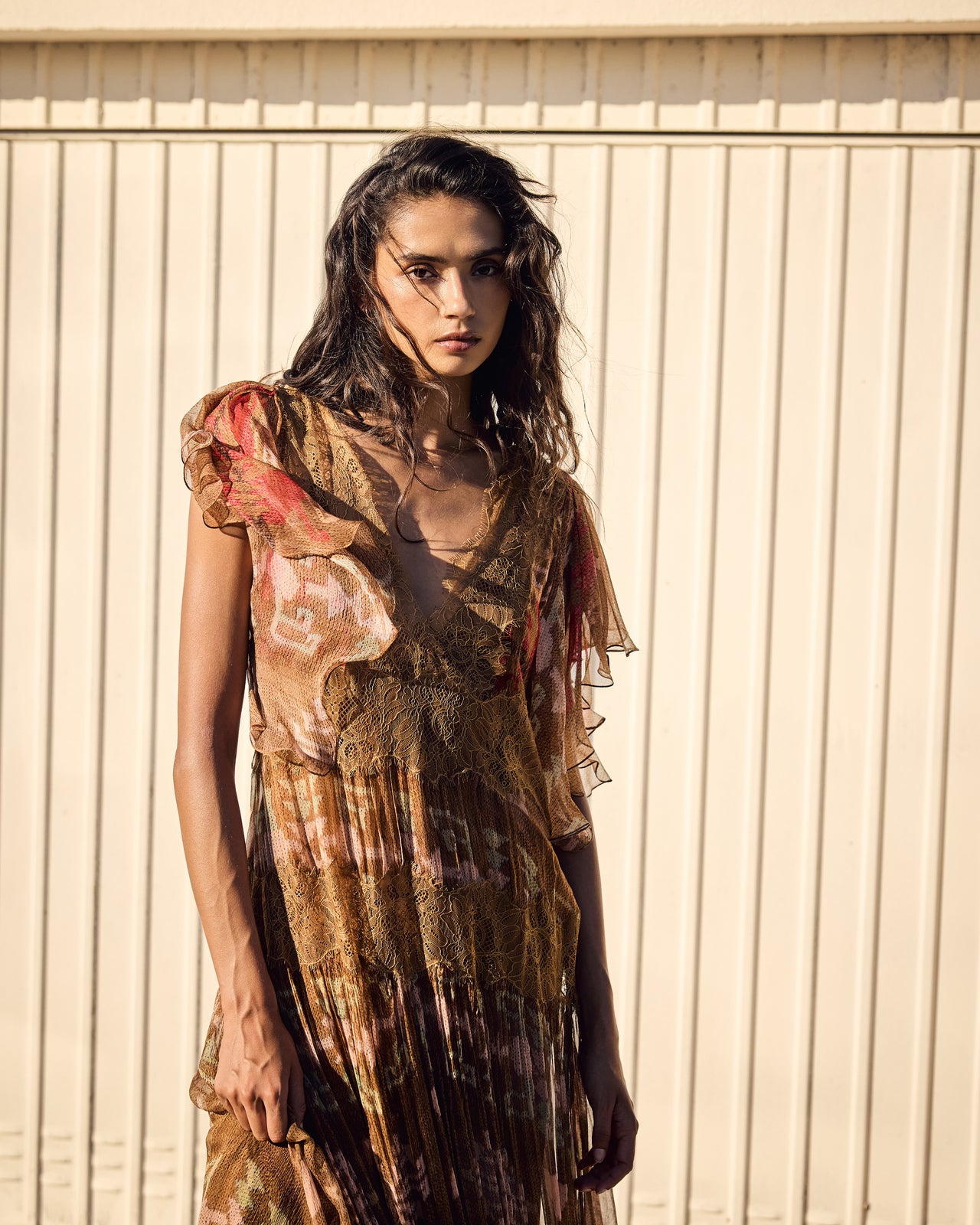Ara Dress - Brown - Image 10