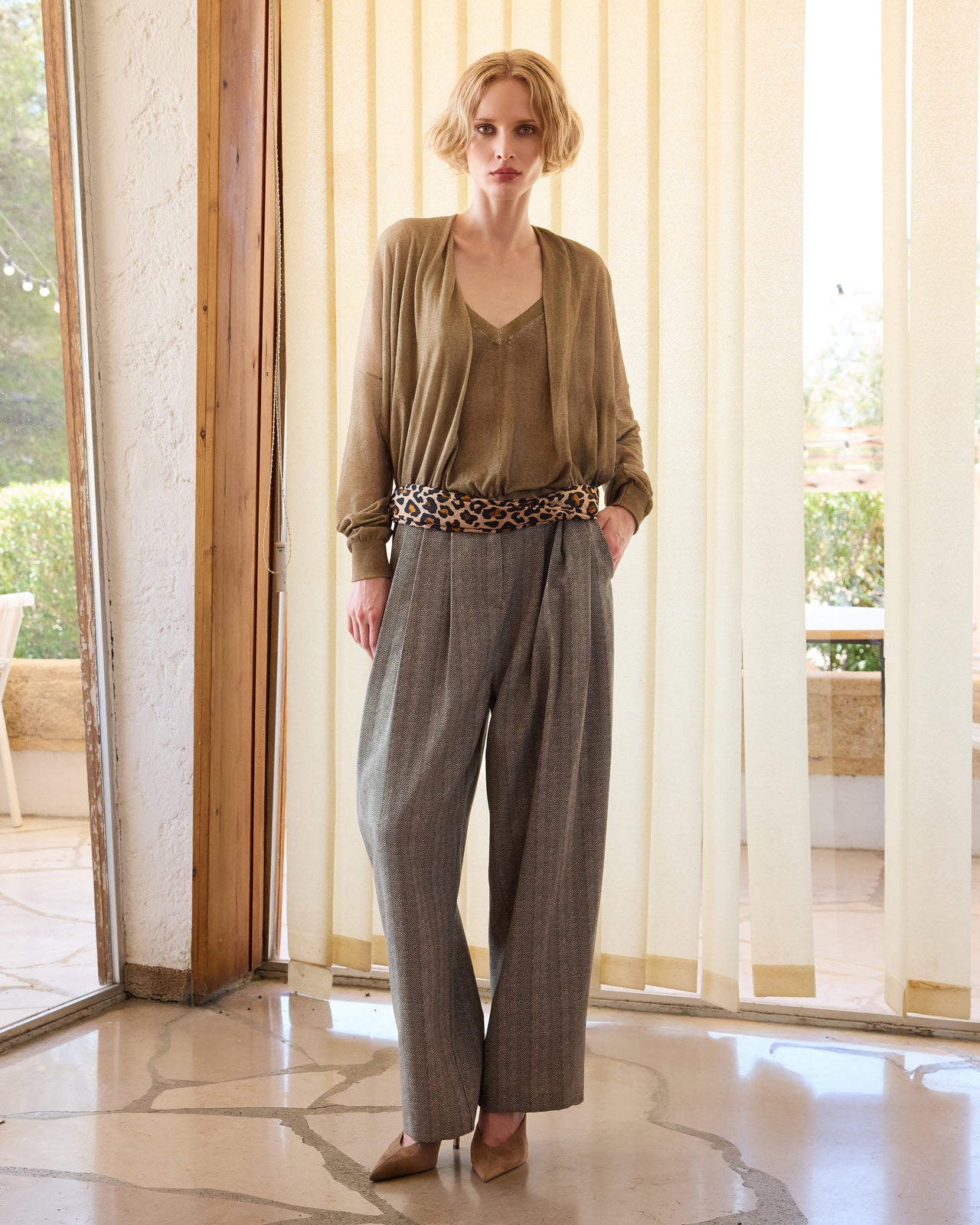 Aria Pants - Gray - Image 1
