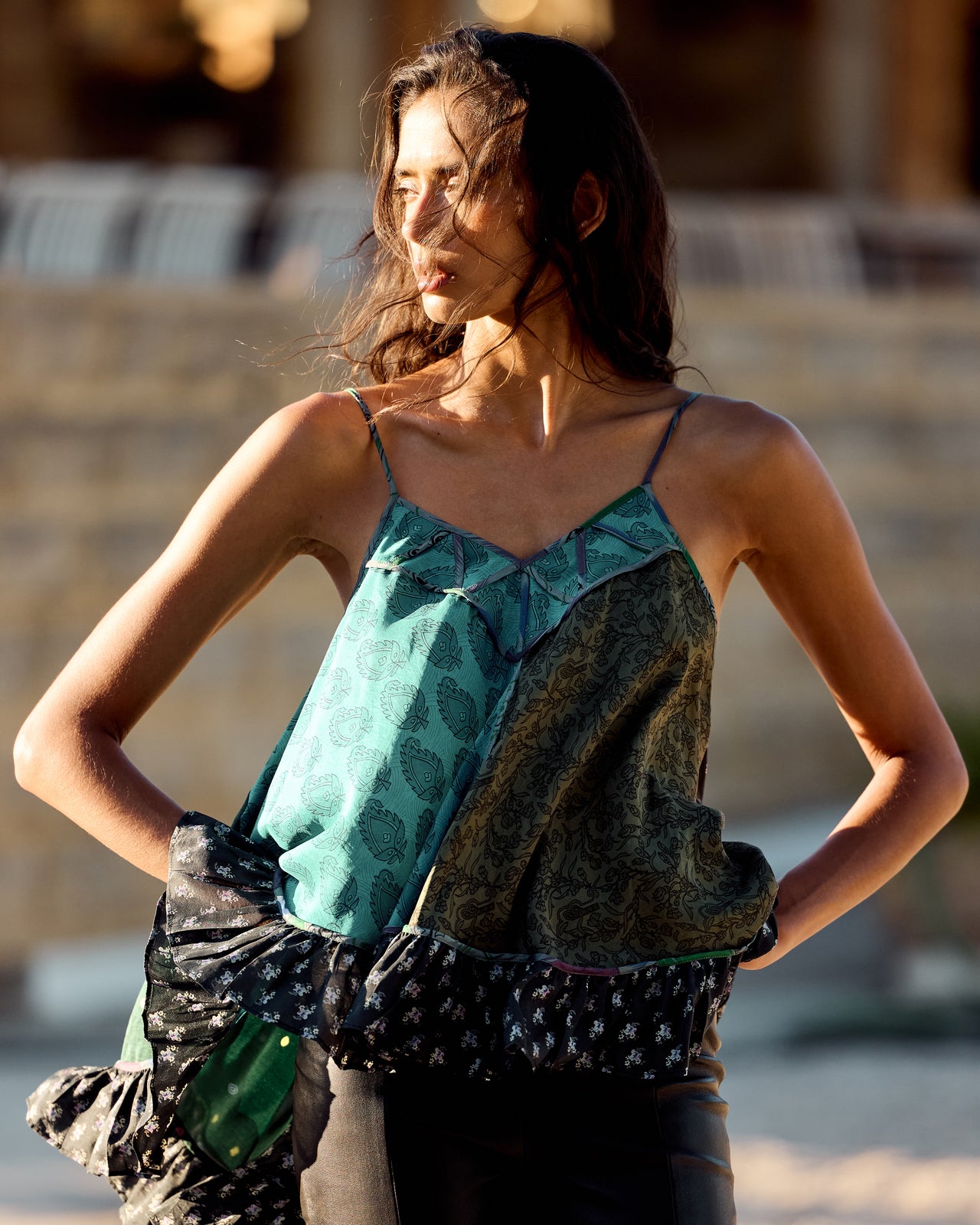 Cally Caraco - Turquoise - Image 9