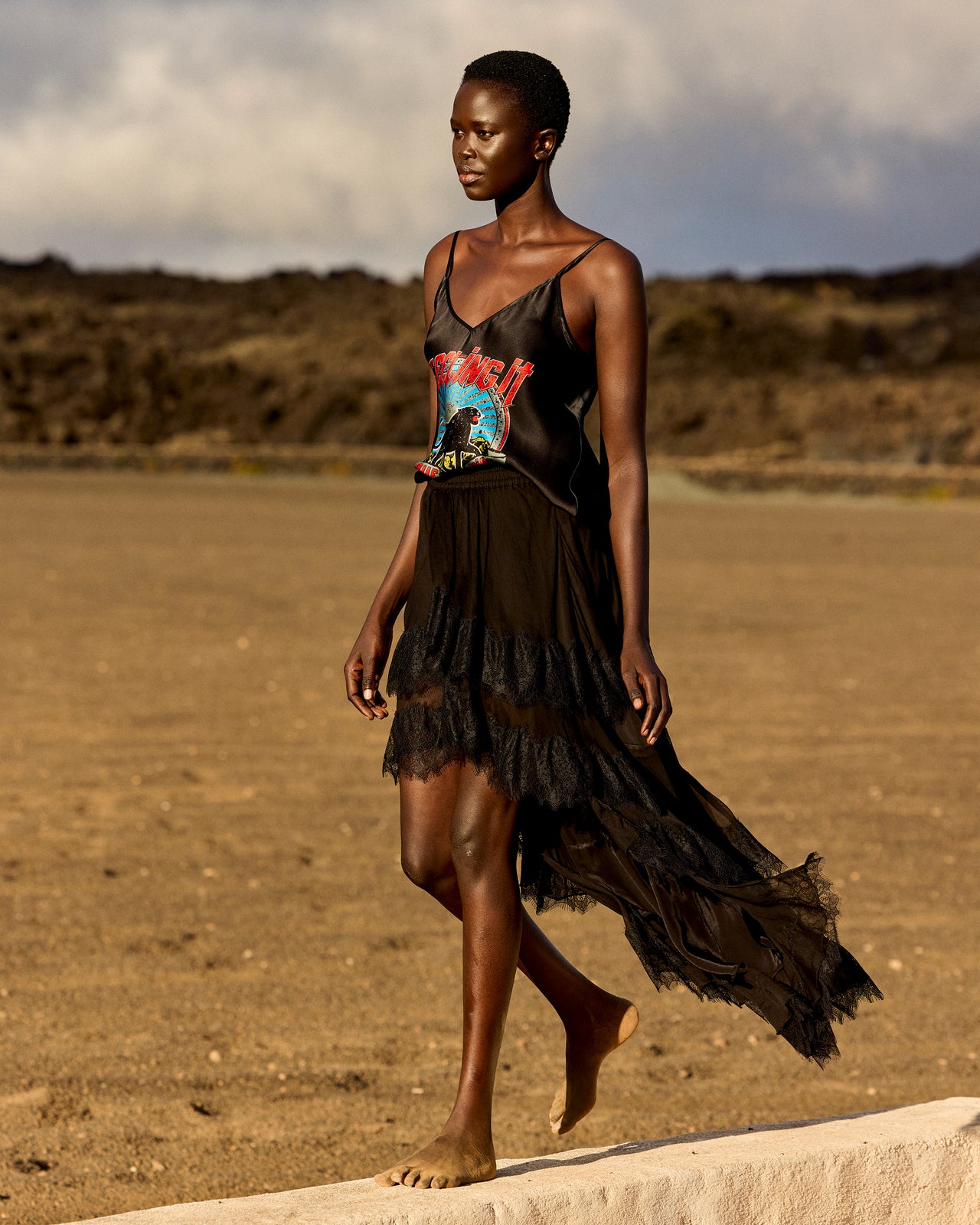 Dana Skirt - Black - Image 5