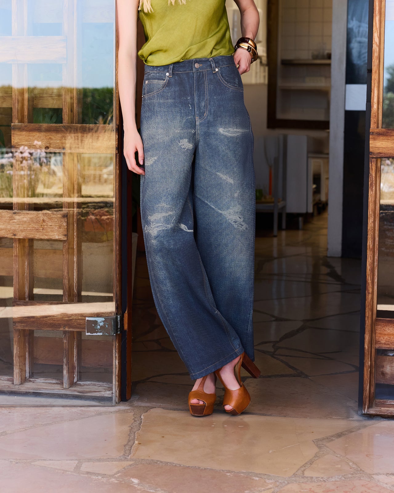 Dana Pants - Denim - Image 4