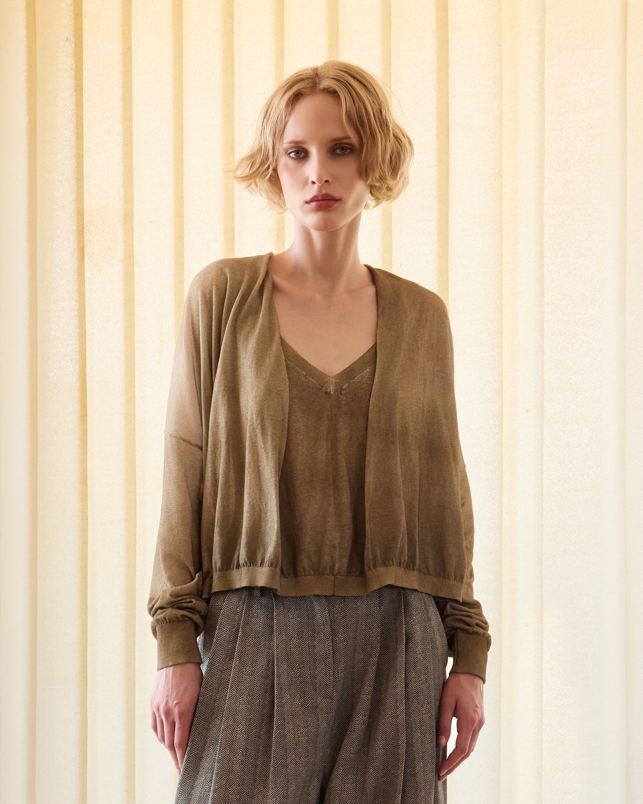 Dom Sweater - Khaki - Image 1