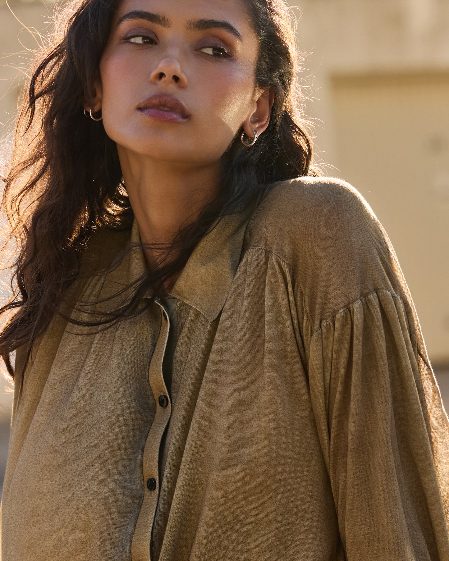 Dou Sweater - Khaki
