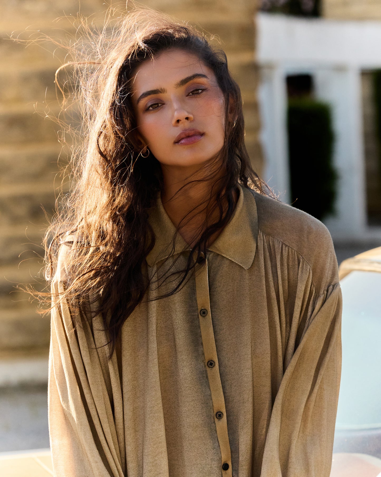 Dou Sweater - Khaki