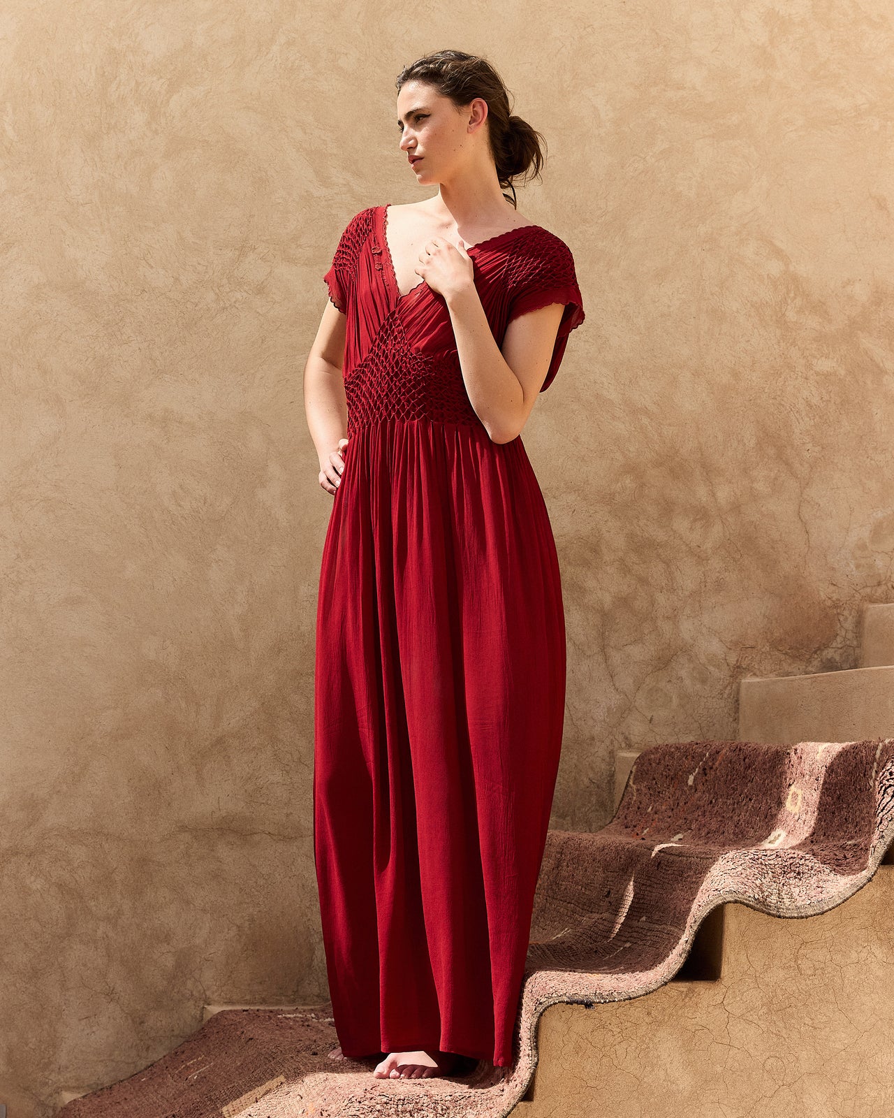 Robe Emira - Rouge - Image 6